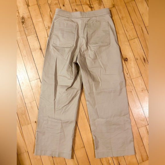 *SOLD* Babaton wide leg khaki trousers - Picture 2 of 3